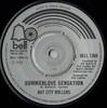 7-дюймовая пластинка BAY CITY ROLLERS Summerlove Sensation BELL1369 Bell Records 1974 Великобритания Рок Б/у