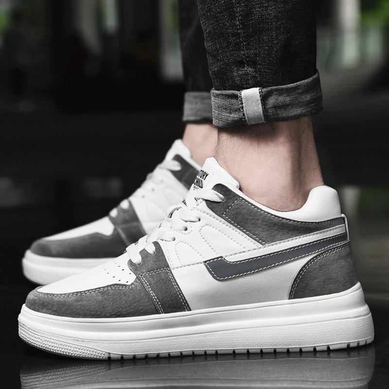 Sneakers Men Sports Elevator Shoes Height Increase  Insole 6cm Man Daily Life Leisure Fashion Plus Size 36-46