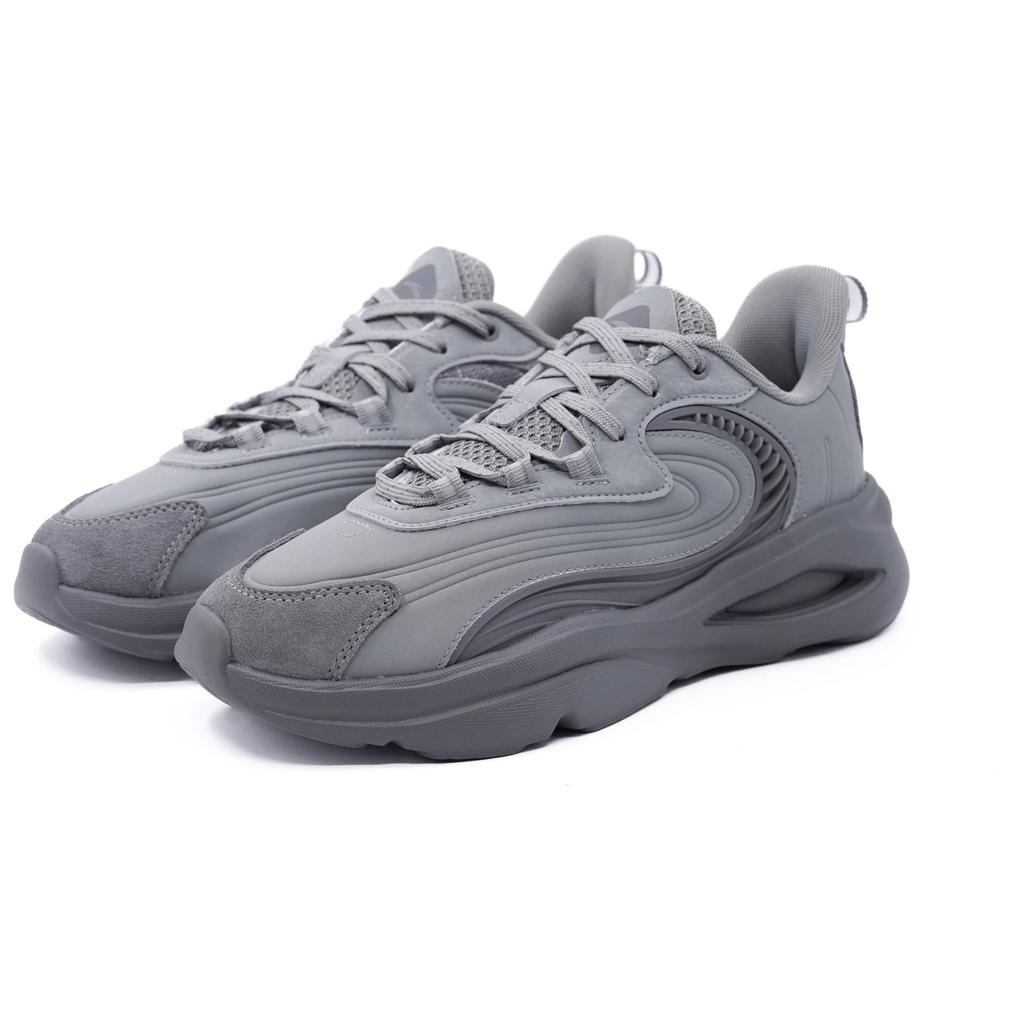 Anta Chao Bai Max удобные модные нескользящие износостойкие легкие повседневные туфли с низким верхом женские повседневные туфли серые 122518841R-2