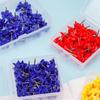 50Pcs Push Pins Decorative Map Pins Cork Notice Board Thumb Tacks for Bulletin Board Fabric Marking Picture Hanging