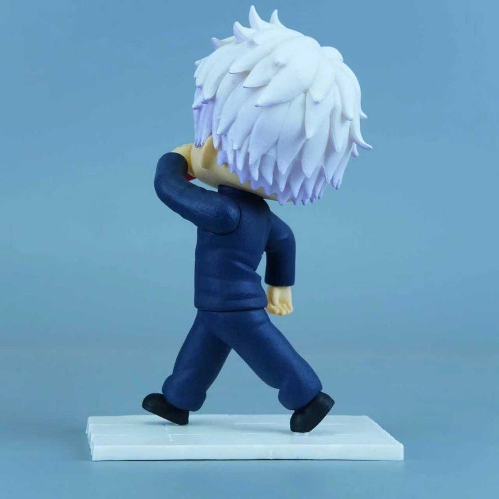 Чиби Годжо Сатору и Гэто Сугуру ПВХ Фигурка действия из Jujutsu Kaisen - 11 см Коллекционная