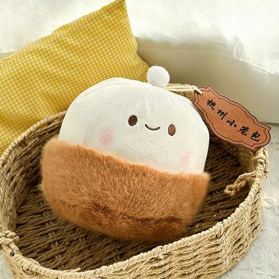Имитация плюшевых игрушек-булочек и креативные куклы Xiaolongbao Креативные аксессуары для дома Куклы 8-дюймовые машинки для детей
