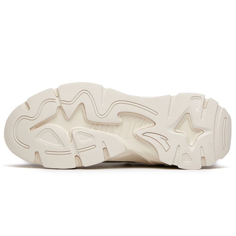 Anta Lifestyle Series Millennium 3.0 Sports Fashion Durable Low-Top Casual Shoes Women Casual Shoes Off-White 122148890-11