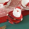 Creative Nordic Style Ceramic Bowl Christmas Tree Santa Claus Pattern Salad Bowls Home Kitchen Noodle Rice Soup Bowls Tableware