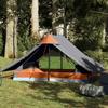 Camping Tent - vidaXL - 2 Persons - Waterproof - Grey - Easy To Set Up