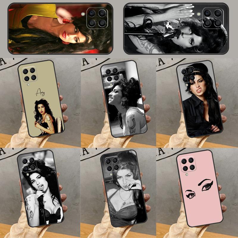 Чехол Amy Winehouse для Samsung Galaxy M52 M32 M06 M16 M13 M14 M33 M12 M31 M55 M15 M11 M21 M35 M53 M34 M54