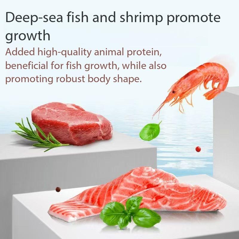 Discus Fish Food Symphysodon Discus Fish Feed Containing Astaxanthin High Protein Slow Sinking Granules For Tropical Fish
