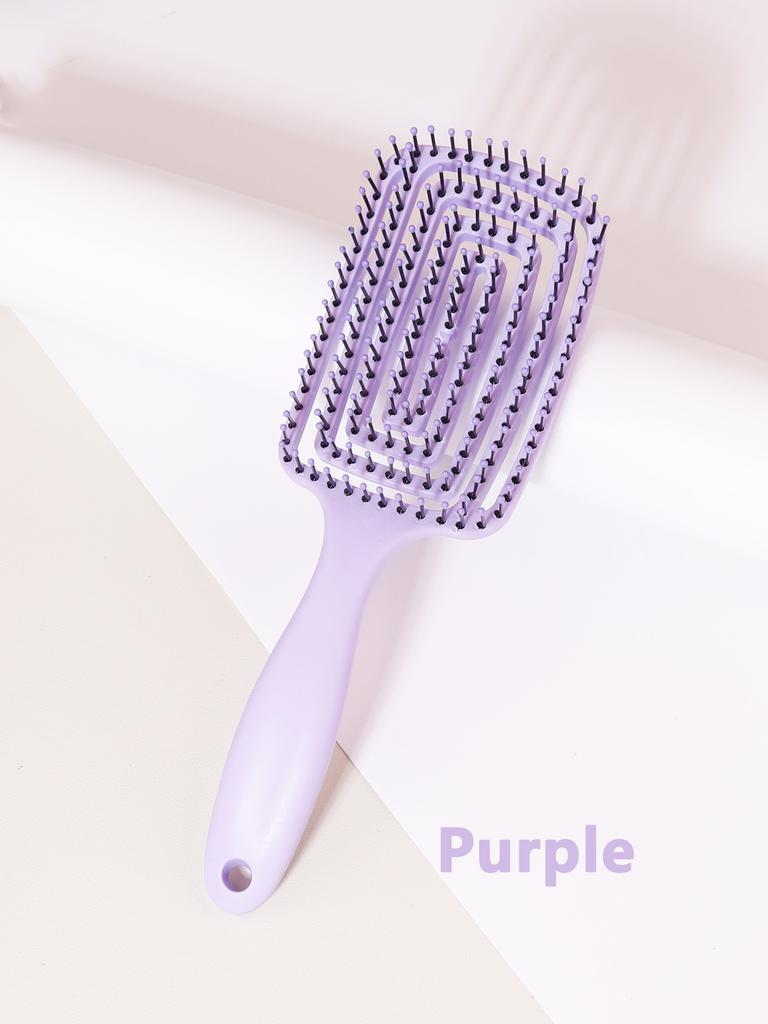 1pcs Massage Anti-static Hair Brush, Hollowed Out Hair Styling Tool Suitable for Long, Thick, Thin, and Curly Natural Hair