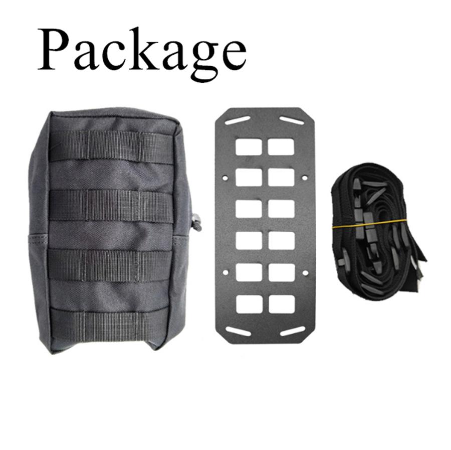 Тактическая жесткая MOLLE панель для автомобиля, на спинку сиденья, органайзер для хранения оружия