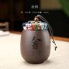 Purple sand black mud tea pot small household