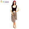 Halloween New Female Beige Pirate Irregular Skirt Pirate Costume Pirates of the Caribbean Cosplay Costume