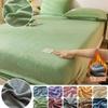 Soft Warm Plush Fitted Sheet with Elastic Band Non Slip Adjustable Mattress Cover Various Sizes of Mattress Protective Covers