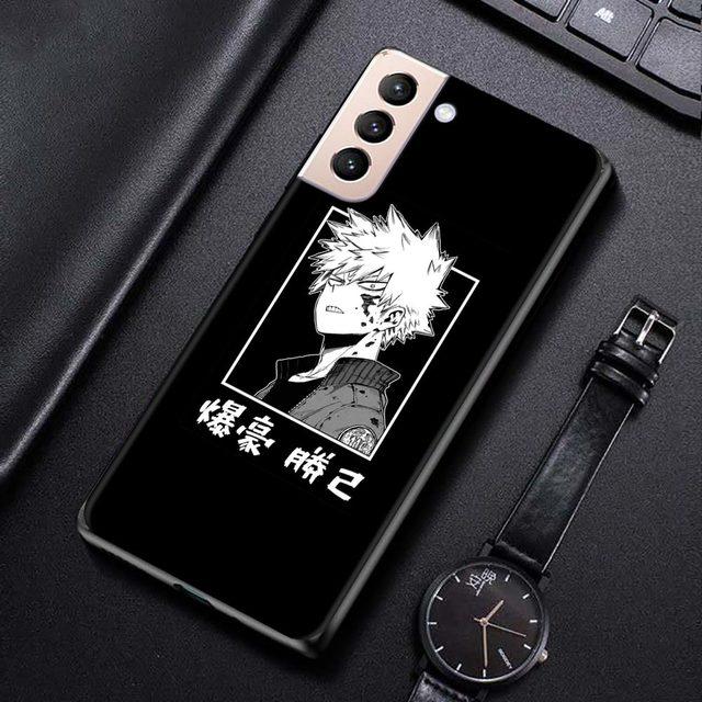 Чехол для телефона Samsung S21 S20 Ultra S10 Plus Lite S21 S20 Fe 5g Galaxy S10e S9 S8 S7 Edge, силиконовый чехол My Hero Academia