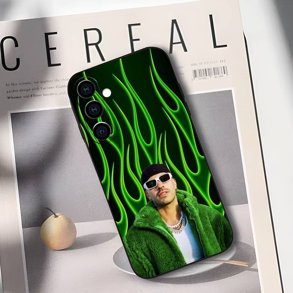 Чехол для телефона F-Feid Ferxxo SIXDO Singer для Samsung Galaxy A73, A72, A71, A70, A53, A52, A51, Мягкий силиконовый черный чехол