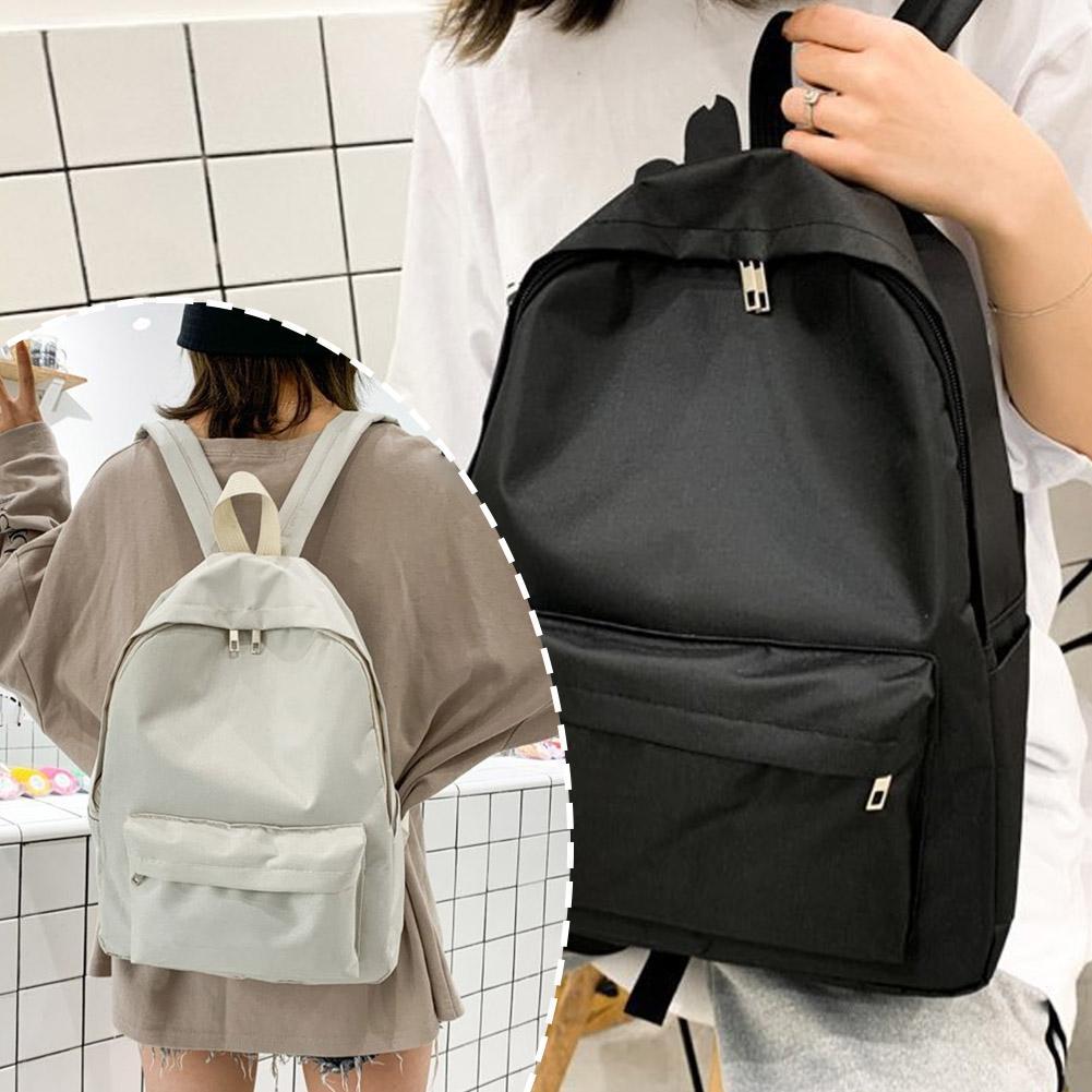 Schoolbag Female Department Simple Campus Backpack Version Ins College Style Students Backpack Leisure Bags