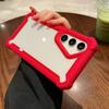 For Samsung Galaxy S24 Case Clear Detachable 2 in 1 Shockproof TPU + PC Phone Back Cover