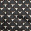 Cotton Poplin Brown Fabric Cowboy Fabric For Sewing Printed Craft Fabric By The Yard 42 Inch
