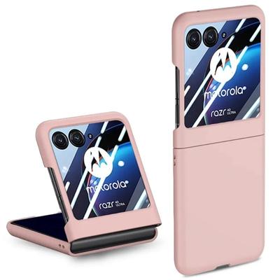 Чехол для телефона с закаленным стеклом на задней панели для Motorola Razr 50 Ultra Razr40 Ultra, защитная пленка, жесткий пластиковый противоударный чехол