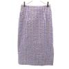 JOURNAL STANDARD Made In Japan Gingham Check Long Length Seersucker Tight Skirt Women Used