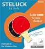 Nittaku Stellac Red Table Tennis Backhand Rubber for Beginners Rubber, Medium, NR8601, Control-Type