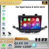 Android 13 для Opel Astra K 2015-2019 Автомобильное головное устройство Радио Мультимедиа Навигация GPS Carplay Стерео 4G Дисплей Сенсорный экран