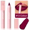Lipstick Pencil Waterproof Sexy Red Nude Purple Matte Tint Lipstick Lasting Lip Liner Pen Longlasting Makeup Cosmetic