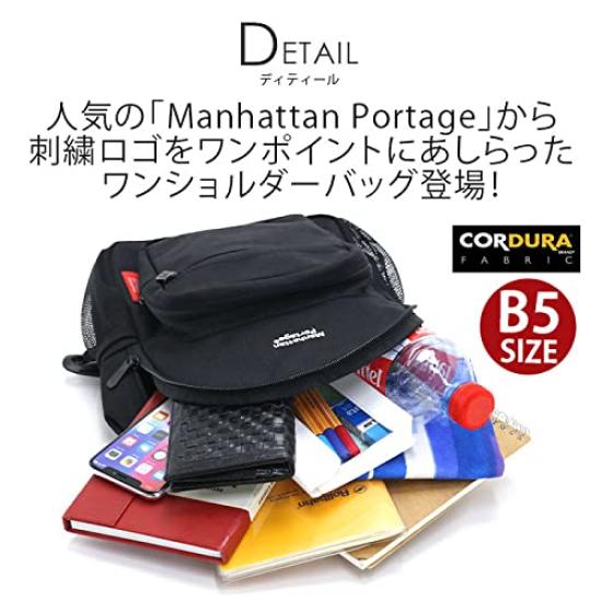 Оригинальный продукт Сумка для тела Cobble Hill Sling Bag Black [Manhattan Portage] [Официальный]
