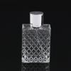 100Ml Clear Glass Mist Atomizer Square Refillable Portable Perfume Spray Bottle