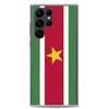 Coque Téléphone - Samsung - Galaxy S21 Plus - Drapeau Suriname - Souple - Multicolore