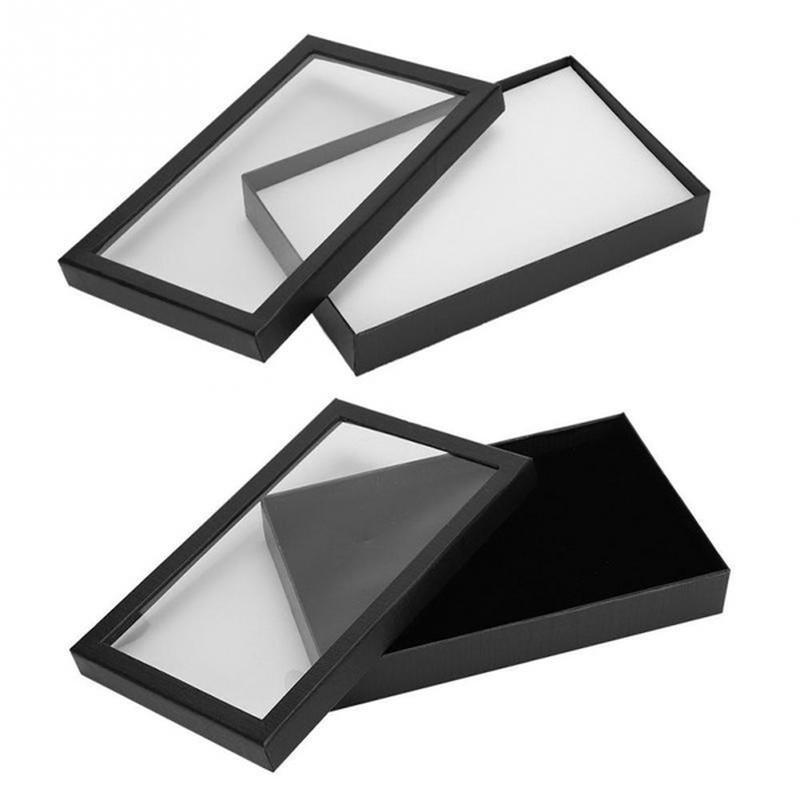 Флокированный держатель для ювелирных изделий на 100 слотов, кольца, серьги, подвеска, коробка для хранения драгоценностей, витрина-органайзер, 1 шт.