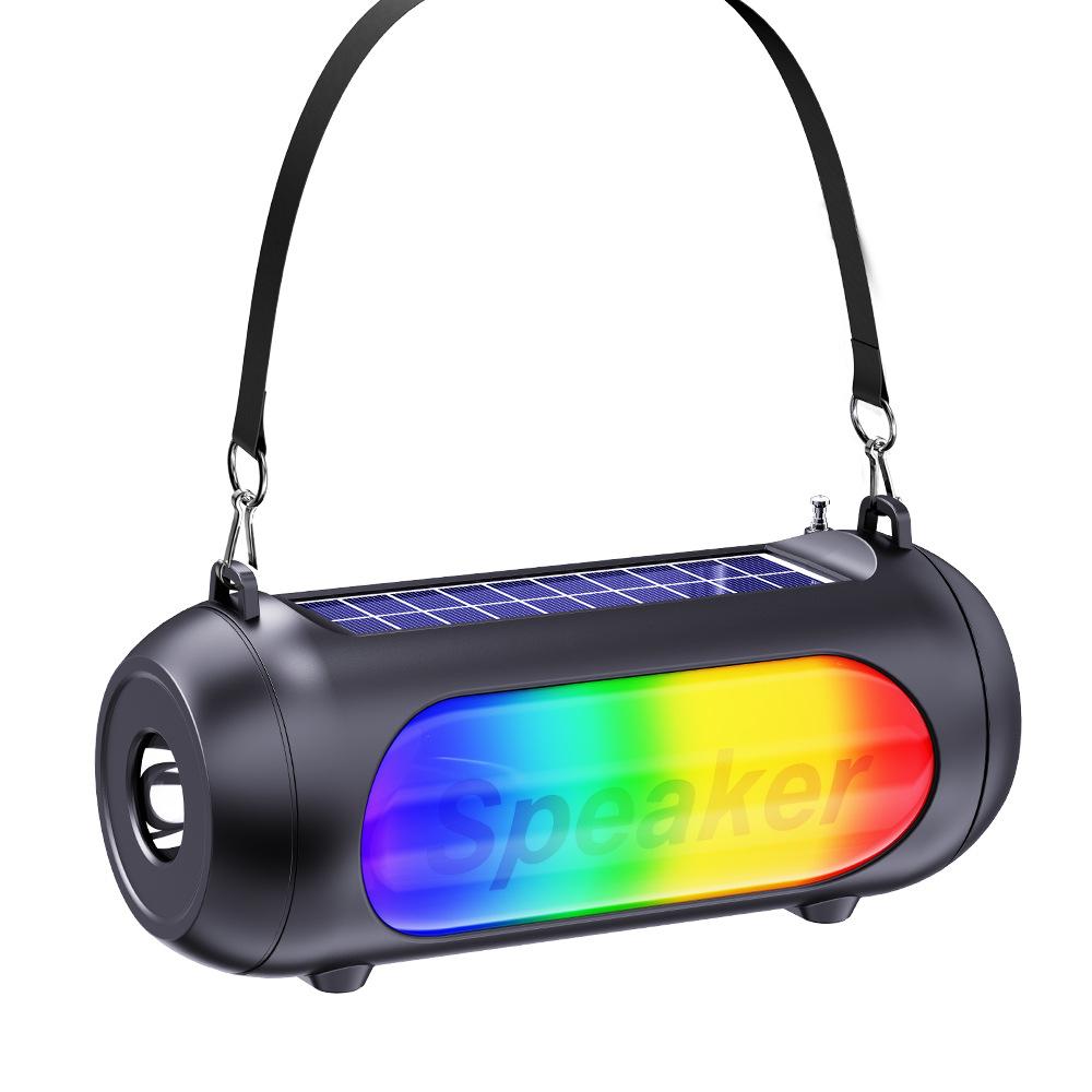 Новая портативная цветная лампа Bluetooth наружная аудио RGB цветная лампа настольная беспроводная портативная колонка карта кемпинговая лампа вечеринка