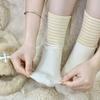 Thicken Warm Sleeping Socks Simple Stripes Breathable Socks Cartoon Home Floor Socks  Cold Weather