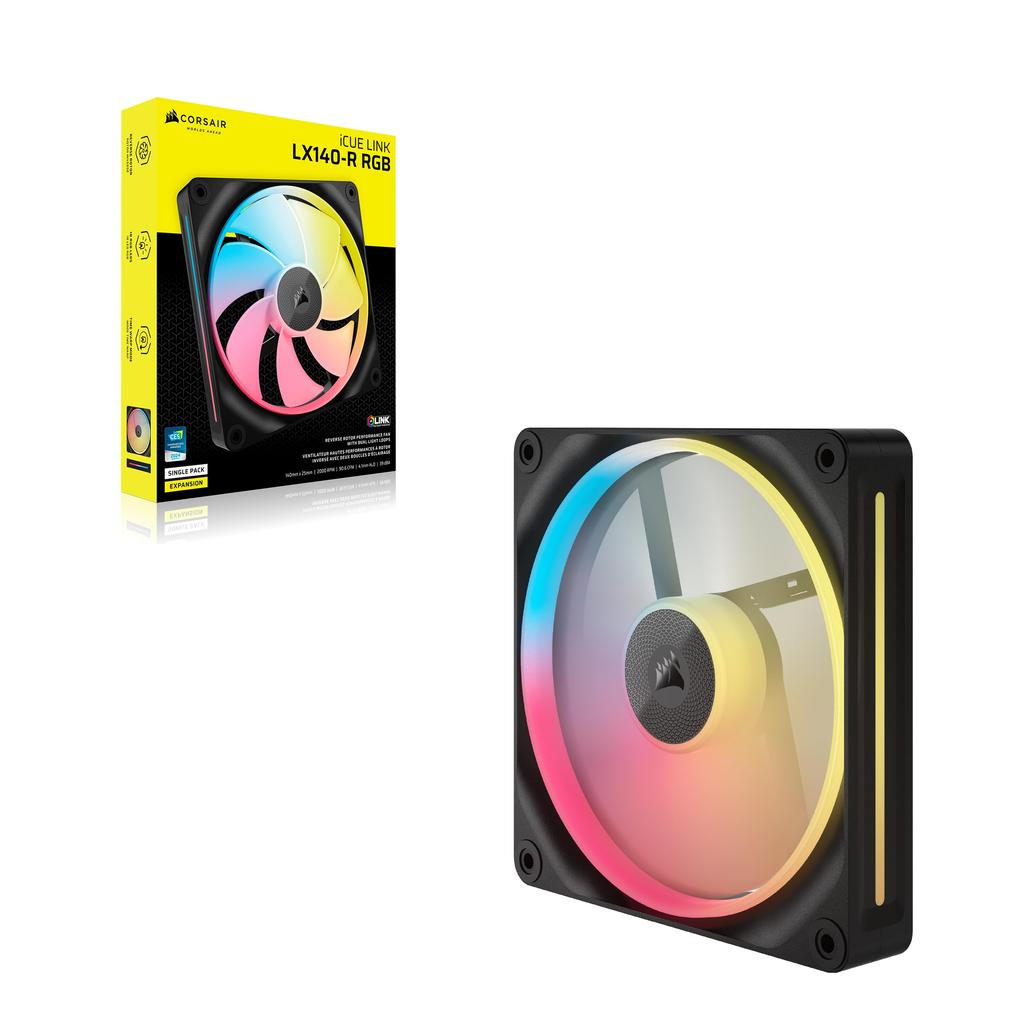CORSAIR iCUE LINK RGB Single Reverse Fan Expansion LX140-R CO-9051051-WW