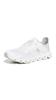 On Cloud 6 Coast White Glacier Running Size Women's Shoes, 23.5cm