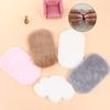 1Pcs/2Pcs Nail Photo Background MIni White/Grey/Pink Practice Cushion Foldable Hand Rest Pad Nail Equipment Soft Fur Nail Mat