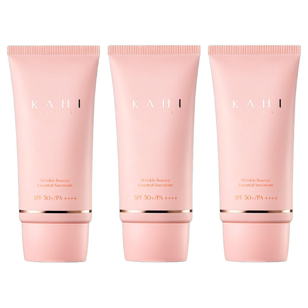 KAHI Wrinkle Bounce Essential Солнцезащитный крем SPF50+/PA++++ 50 мл (3 варианта)