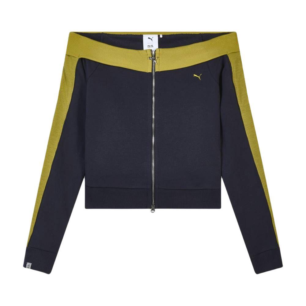 Puma X Нет После Нет Сотрудничество Молния Color Block Легкая Куртка Женские куртки 637433-16