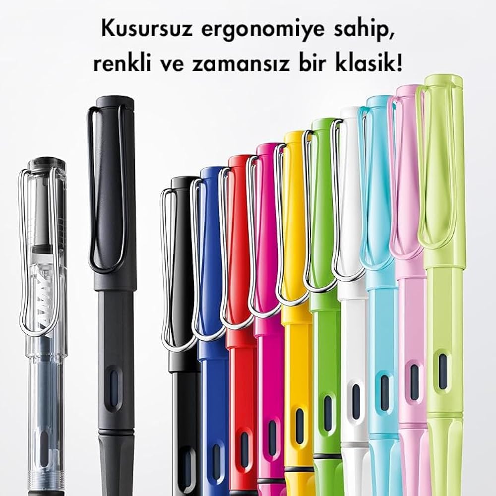 Ручка-перо LAMY Ramy M Средняя Safari Acqua Sky LD1AS-M Обычная Импортная