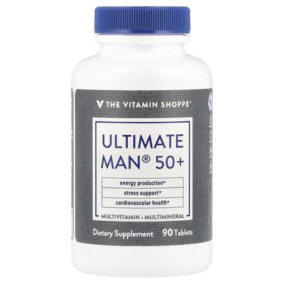 Мультивитаминно-мультиминеральный комплекс Ultimate Man® 50+, 90 таблеток