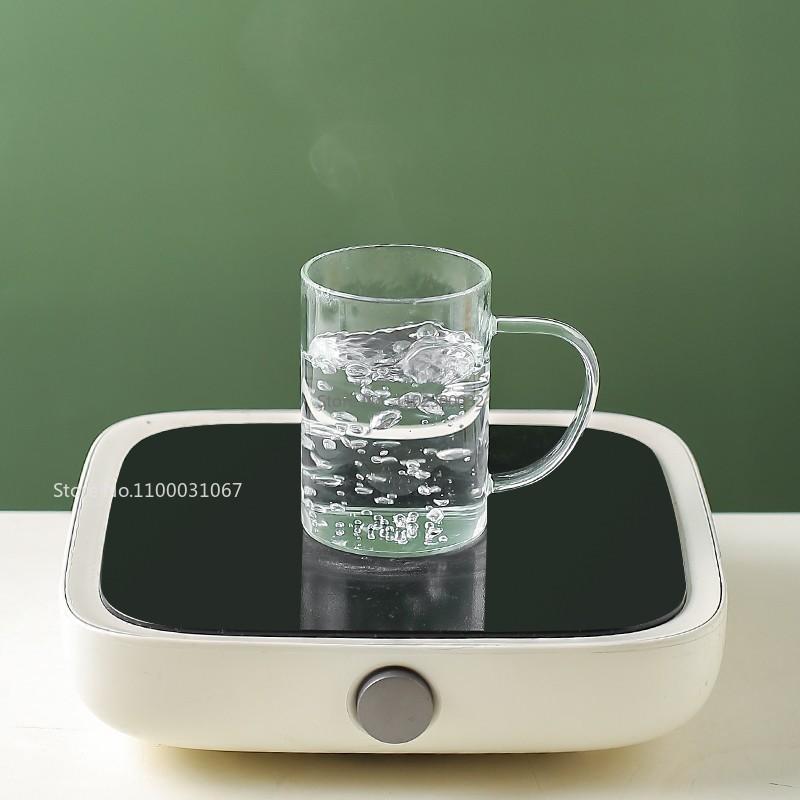 Креативная цветная ручка из высокопрочного боросиликатного стекла Кружка из утолщенного термостойкого прозрачного стекла Чашки для кофе, молока, чая