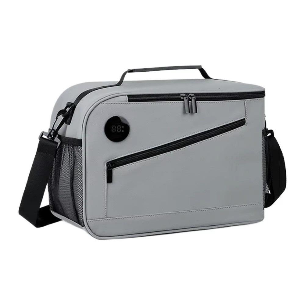 with Temperature Display Cooler Bag Large Capacity Insulated Lunch Bag  Travel