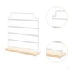 Earrings Organizer 4 Tiers Jewelry Display Stand for Shopping Mall Retail Store
