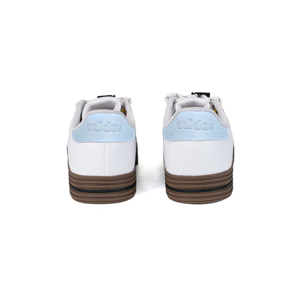 Adidas Daily 4.0 Milk Blue Cat Language Synthetic Leather Slip Resistant Abrasion Resistant Low top Skateboard Shoes JR0077(Team1664-)
