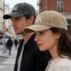Унисекс washed cotton cap DAD MOM Вышивка Бейсболка Для улицы Пара Шикарные Папины кепки