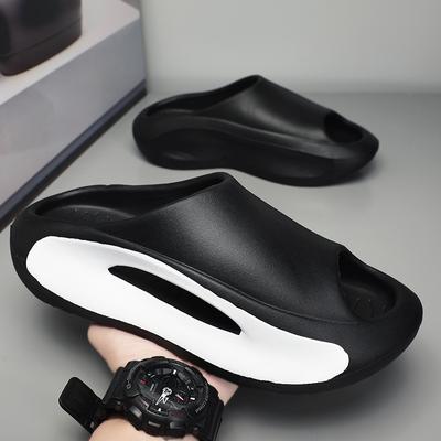 TUINANLE Летние тапочки на толстой платформе, тапочки унисекс для ванной комнаты, нескользящие шлепанцы, женские сандалии, женские модные домашние шлепанцы с мягкой подошвой из ЭВА