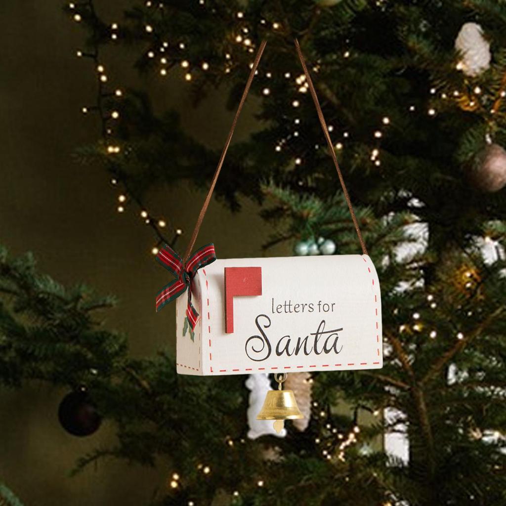 Почтовый ящик Рождественская елочная игрушка Письма Санте Рождественский почтовый ящик для фестиваля