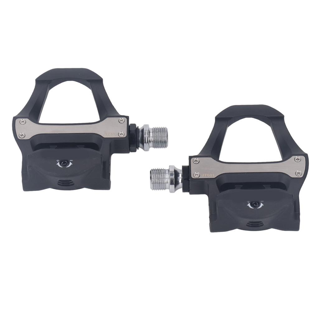 Locking Pedals Aerodynamic Cycling Bearing Cleats Self Locking Pedal with Cleats Set for Shi