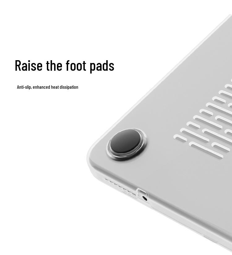 Прозрачный кристальный защитный чехол для MacBook Neo