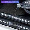 2026 Горячие Для Volkswagen VW 5 шт. Логотип Автомобиля Накладки на Пороги Защитные Наклейки от Царапин Для VW R-Line GTI Golf 6 7 Polo CC