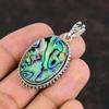 Abalone Shell Pendant Handmade Jewelry 925 Sterling Silver Pendant Statement Pendant Gemstone Pendant Abalone Shell Jewelry Wedding Gifts